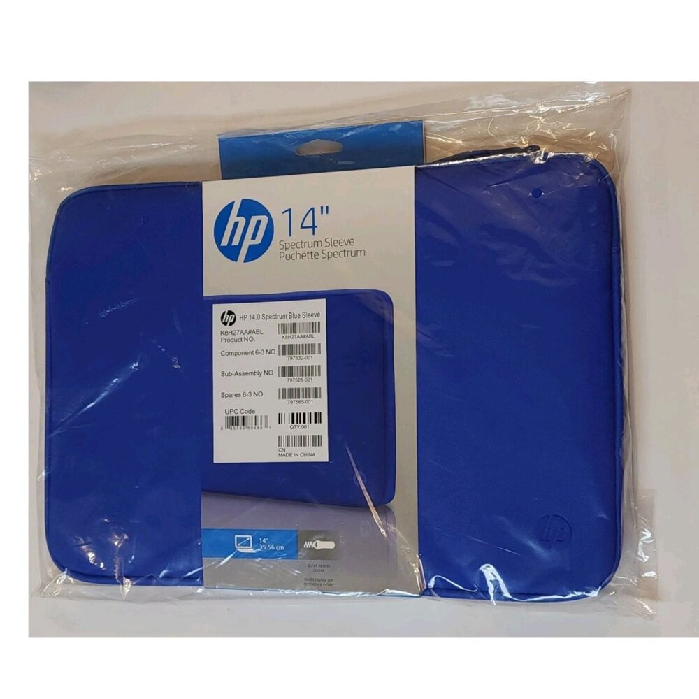 HP 14" Spectrum Blue Sleeve Pochette Spectrum K8H27AA#ABL